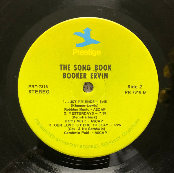 Booker Ervin ~ The Song Book (Vinyl) - Djungel & Jazz