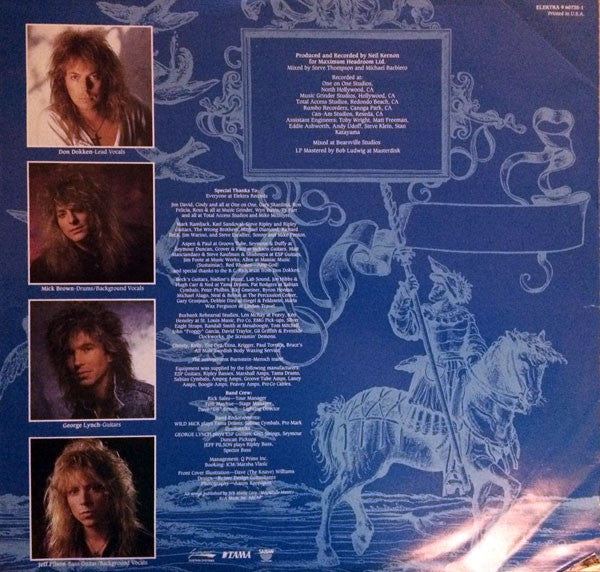 Dokken ~ Back For The Attack (Vinyl) - Djungel & Jazz