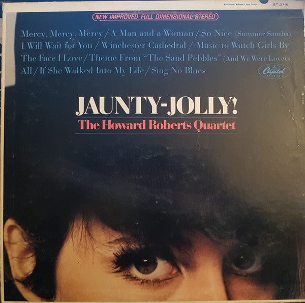 The Howard Roberts Quartet ~ Jaunty-Jolly! (Vinyl) - Djungel & Jazz