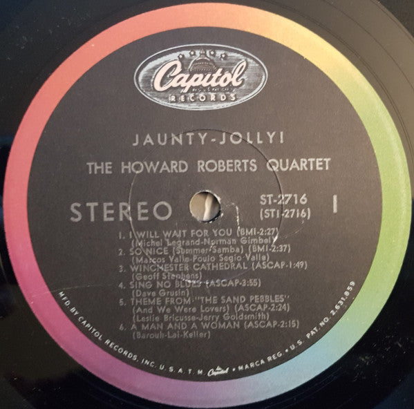 The Howard Roberts Quartet ~ Jaunty-Jolly! (Vinyl) - Djungel & Jazz