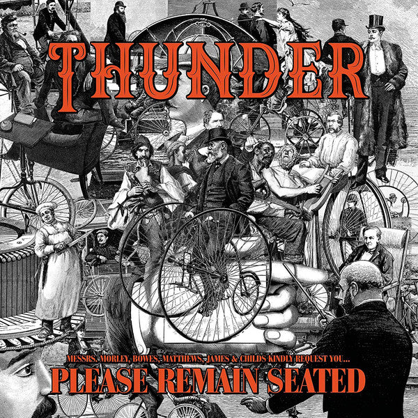 Thunder (3) : Please Remain Seated (2xLP, Album, Ltd, Ora)