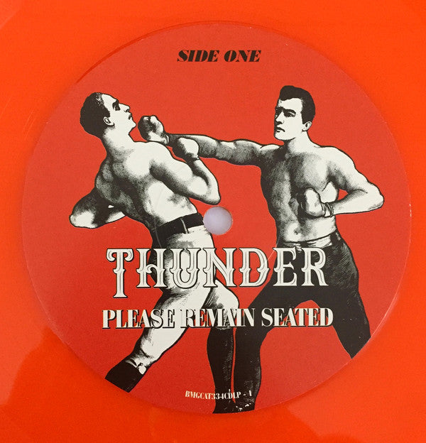 Thunder (3) : Please Remain Seated (2xLP, Album, Ltd, Ora)