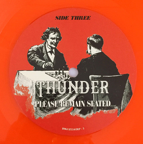 Thunder (3) : Please Remain Seated (2xLP, Album, Ltd, Ora)