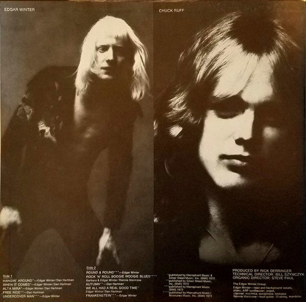 The Edgar Winter Group ~ They Only Come Out At Night (Vinyl) - Djungel & Jazz