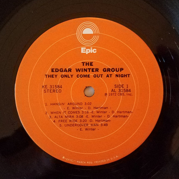 The Edgar Winter Group ~ They Only Come Out At Night (Vinyl) - Djungel & Jazz