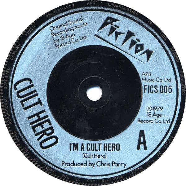 Cult Hero ~ I'm A Cult Hero (Vinyl) - Djungel & Jazz