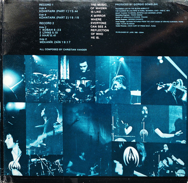 Magma  ~ Live (Vinyl) - Djungel & Jazz
