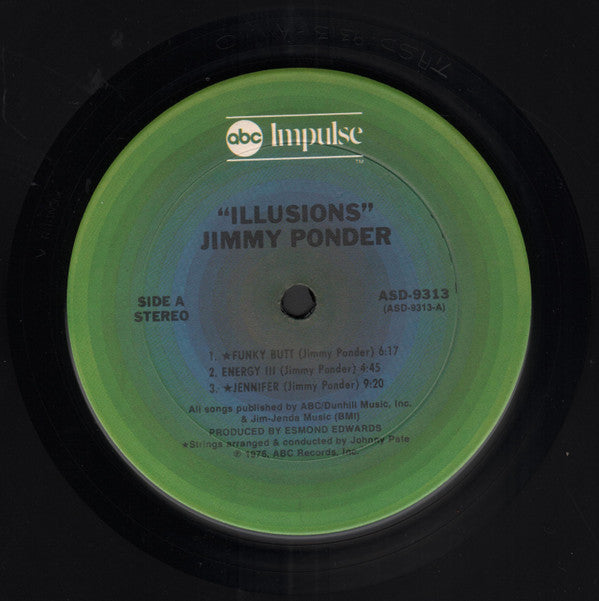 Jimmy Ponder ~ Illusions (Vinyl) - Djungel & Jazz