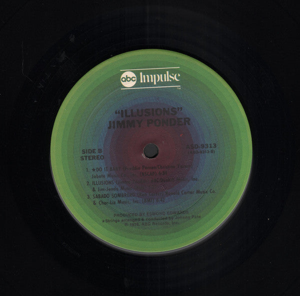 Jimmy Ponder ~ Illusions (Vinyl) - Djungel & Jazz