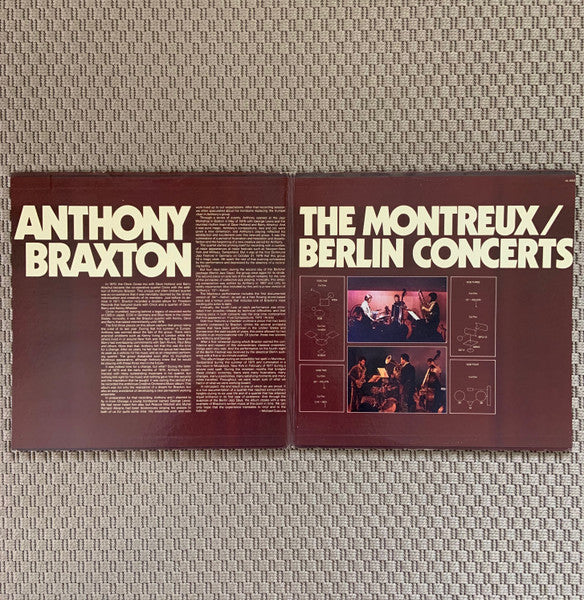 Anthony Braxton ~ The Montreux / Berlin Concerts (Vinyl) - Djungel & Jazz