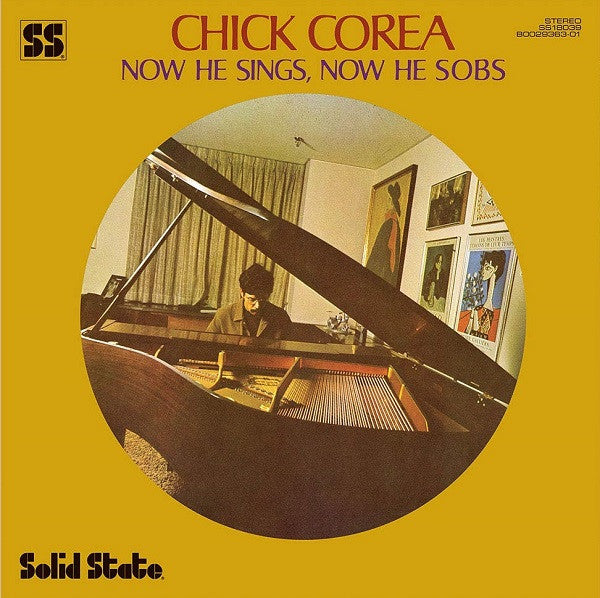 Chick Corea : Now He Sings, Now He Sobs (LP, Album, RE, 180)