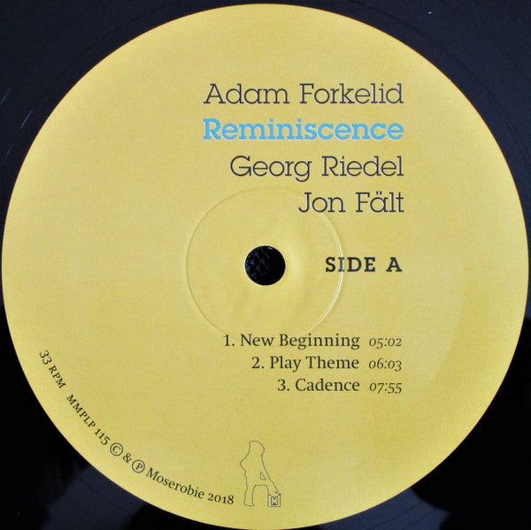 Adam Forkelid, Georg Riedel, Jon Fält : Reminiscence (LP, Album)