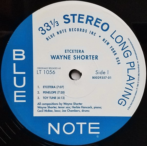 Wayne Shorter ~ Etcetera (Vinyl) - Djungel & Jazz