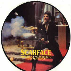 Unknown Artist : Scarface - The Gospel According To Tony Montana II (LP, Pic, Unofficial)