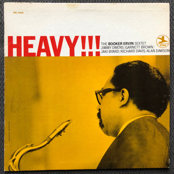 The Booker Ervin Sextet ~ Heavy!!! (Vinyl) - Djungel & Jazz