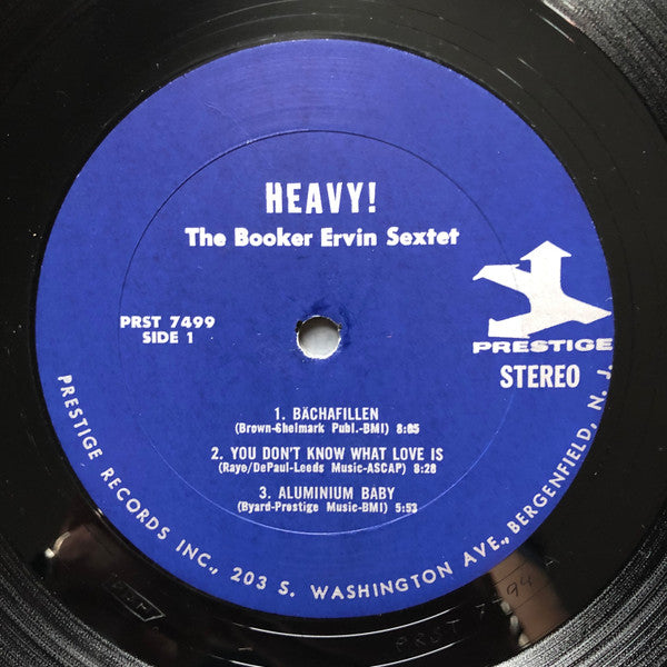 The Booker Ervin Sextet ~ Heavy!!! (Vinyl) - Djungel & Jazz