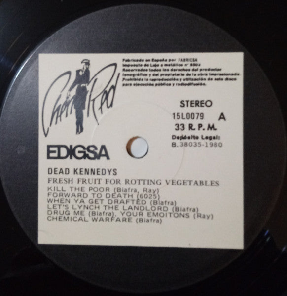 Dead Kennedys : Fresh Fruit For Rotting Vegetables (LP, Album)