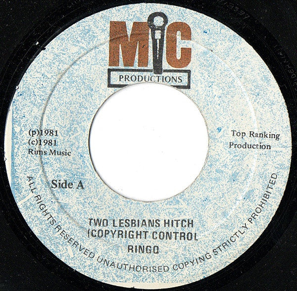 Ringo (5) : Two Lesbians Hitch (7")