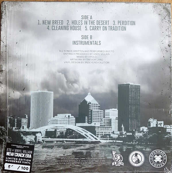 Eto (8) & Vinyl Villain : New Crack Era (12", EP, Ltd, Num)