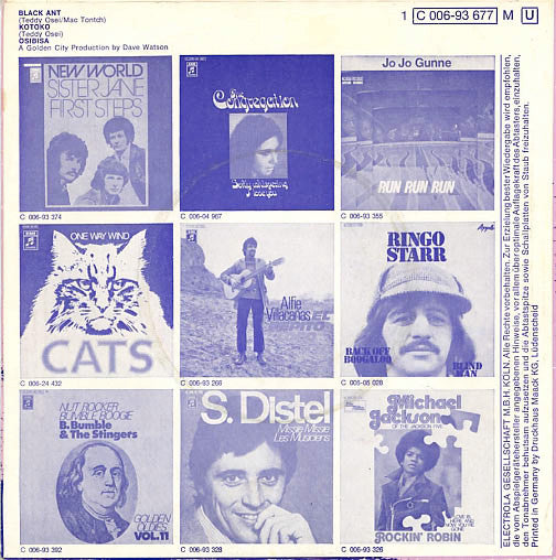 Osibisa ~ Black Ant (Vinyl) - Djungel & Jazz