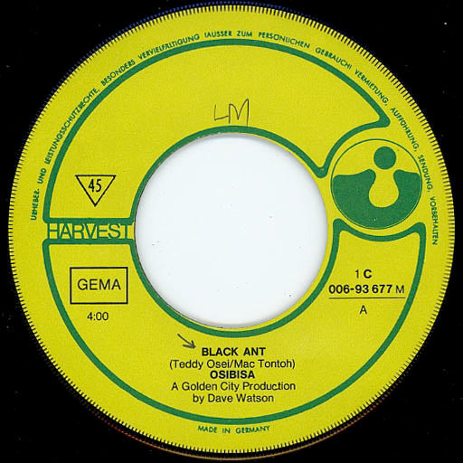 Osibisa ~ Black Ant (Vinyl) - Djungel & Jazz