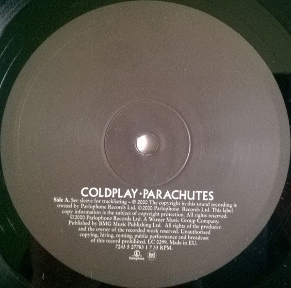 Coldplay ~ Parachutes (Vinyl) - Djungel & Jazz
