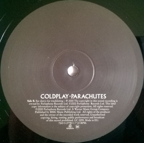 Coldplay ~ Parachutes (Vinyl) - Djungel & Jazz
