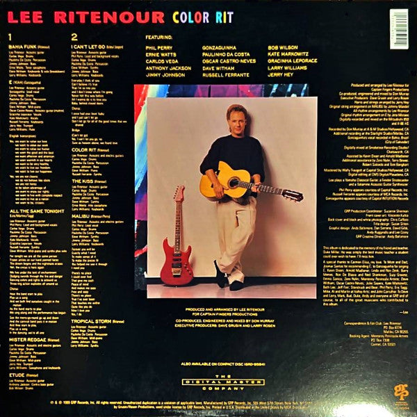 Lee Ritenour ~ Color Rit (Vinyl) - Djungel & Jazz