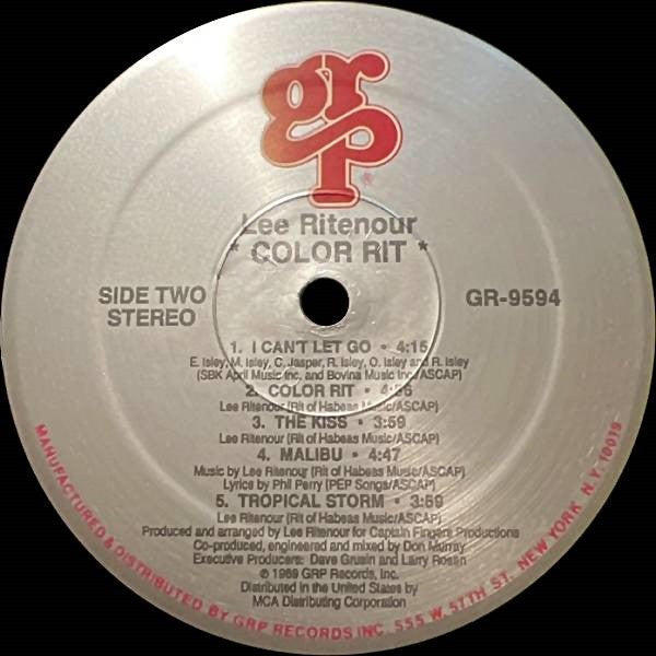 Lee Ritenour ~ Color Rit (Vinyl) - Djungel & Jazz