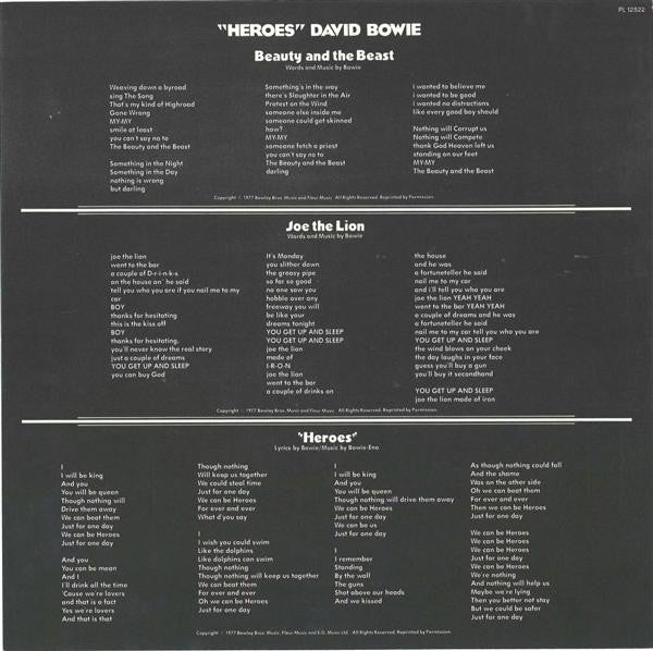 David Bowie ~ "Heroes" (Vinyl) - Djungel & Jazz