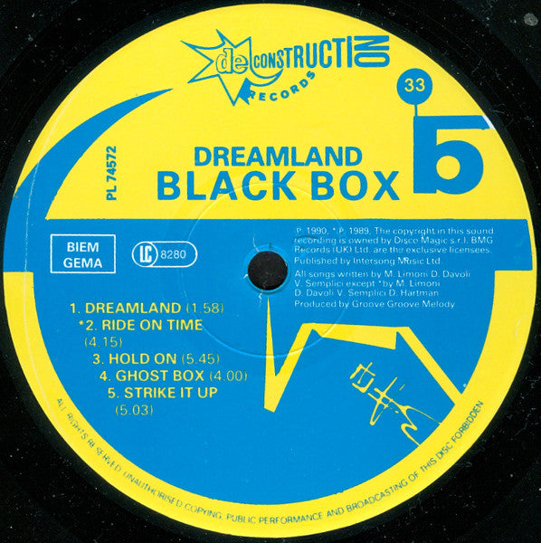 Black Box ~ Dreamland (Vinyl) - Djungel & Jazz