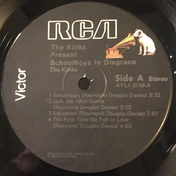 The Kinks ~ The Kinks Present Schoolboys In Disgrace (Vinyl) - Djungel & Jazz