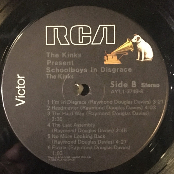 The Kinks ~ The Kinks Present Schoolboys In Disgrace (Vinyl) - Djungel & Jazz