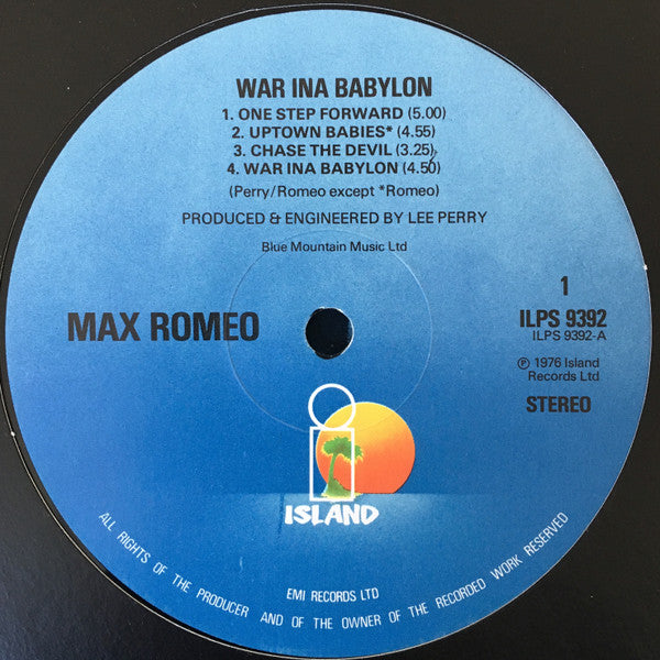Max Romeo & The Upsetters : War Ina Babylon (LP, Album, RE, Blu)