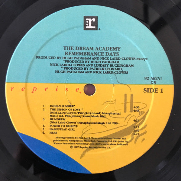 The Dream Academy ~ Remembrance Days (Vinyl) - Djungel & Jazz