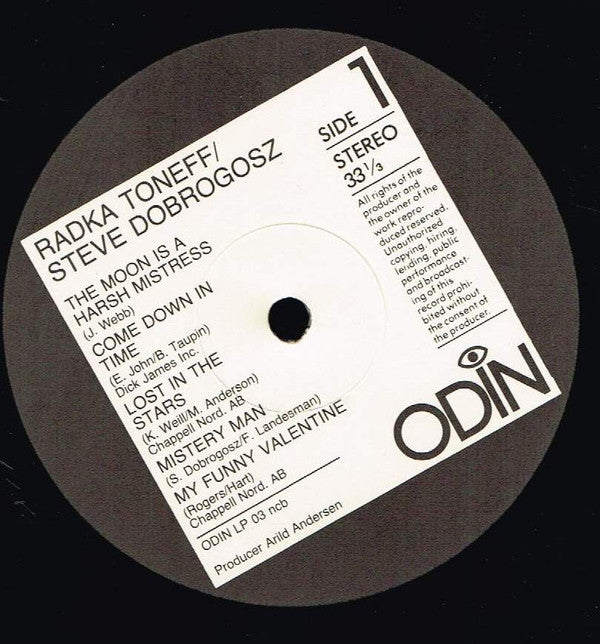 Radka Toneff / Steve Dobrogosz : Fairytales (LP, Album)