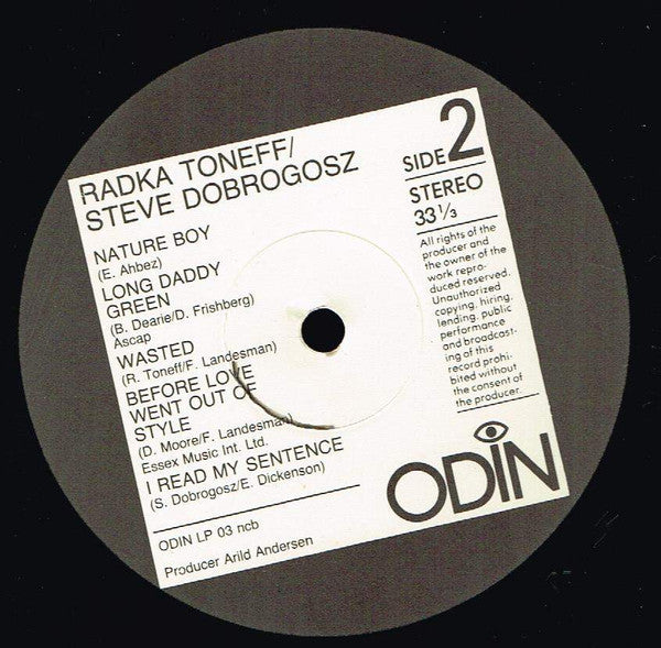 Radka Toneff / Steve Dobrogosz : Fairytales (LP, Album)
