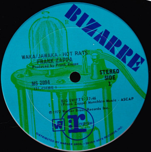 Frank Zappa ~ Waka / Jawaka - Hot Rats (Vinyl) - Djungel & Jazz