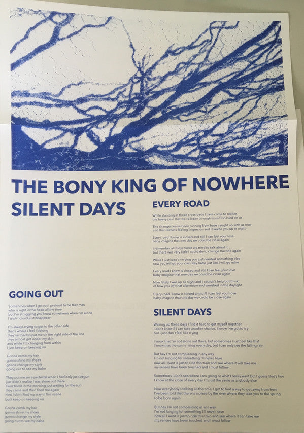 The Bony King Of Nowhere ~ Silent Days (Vinyl) - Djungel & Jazz