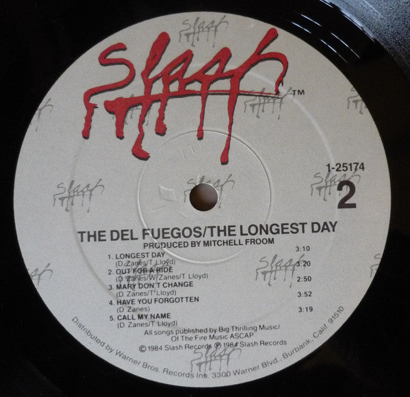 The Del Fuegos ~ The Longest Day (Vinyl) - Djungel & Jazz