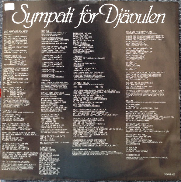 Dom Dummaste ~ Sympati För Djävulen (Vinyl) - Djungel & Jazz