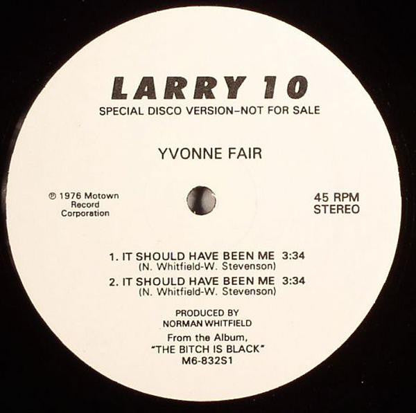 Yvonne Fair / Napoleon XIV : It Should Have Been Me / Ha Ha (12", Unofficial)