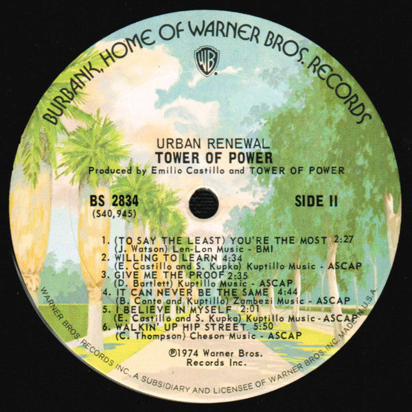 Tower Of Power ~ Urban Renewal (Vinyl) - Djungel & Jazz