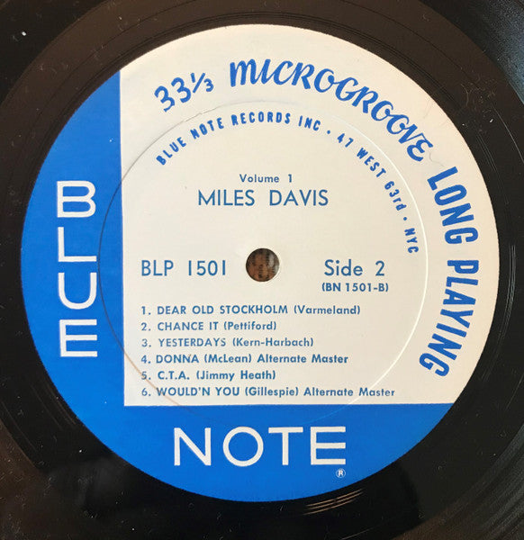 Miles Davis ~ Volume 1 (Vinyl) - Djungel & Jazz