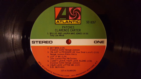 Clarence Carter ~ Patches (Vinyl) - Djungel & Jazz