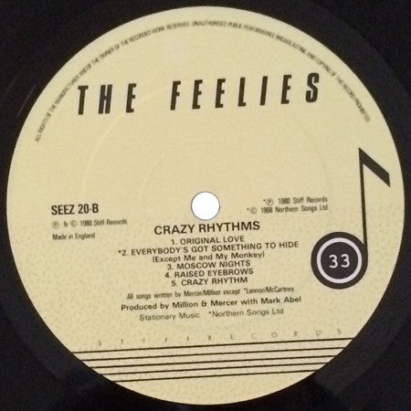 The Feelies ~ Crazy Rhythms (Vinyl) - Djungel & Jazz