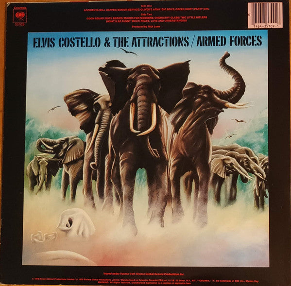 Elvis Costello & The Attractions ~ Armed Forces (Vinyl) - Djungel & Jazz