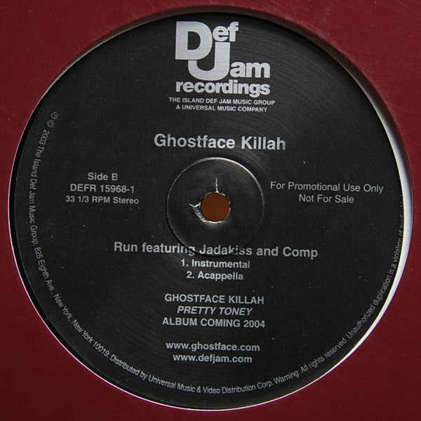 Ghostface Killah ~ Run (Vinyl) - Djungel & Jazz
