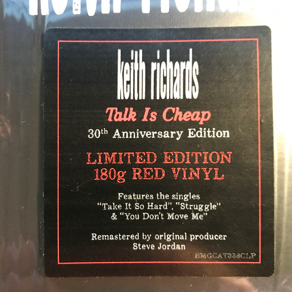 Keith Richards ~ Talk is Cheap (Vinyl) - Djungel & Jazz