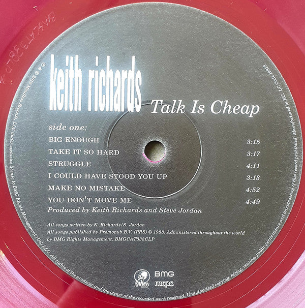 Keith Richards ~ Talk is Cheap (Vinyl) - Djungel & Jazz